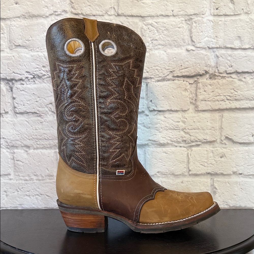 Rockin Leather Crazy Horse Boots